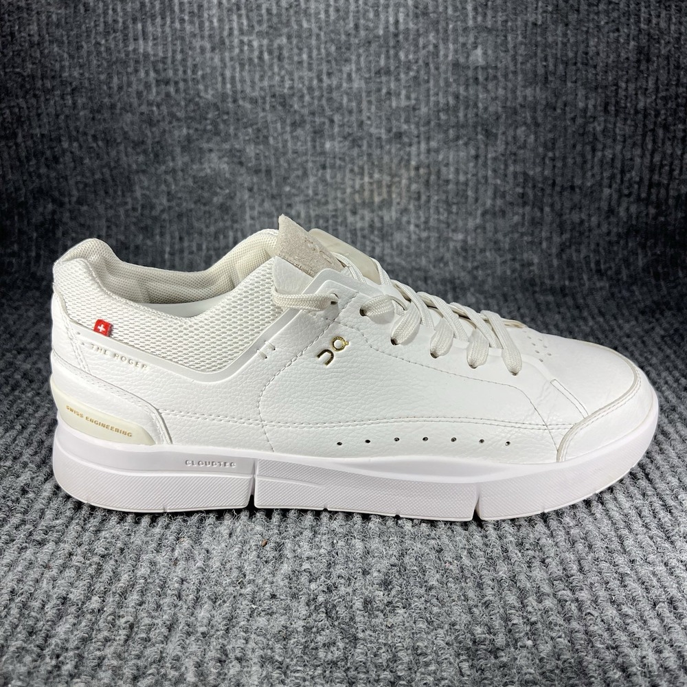 On The Roger Centre Court Women's Size 9 Neutral Arctic Pearl Tennis Shoes - Picture 7 of 12
